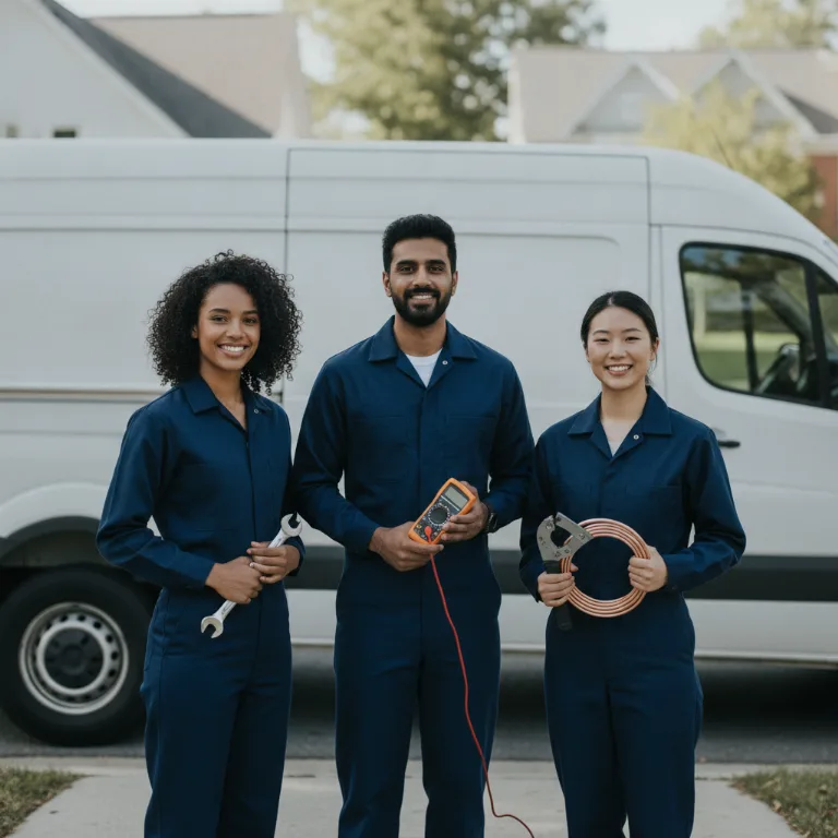 HVAC team in Eau Claire
